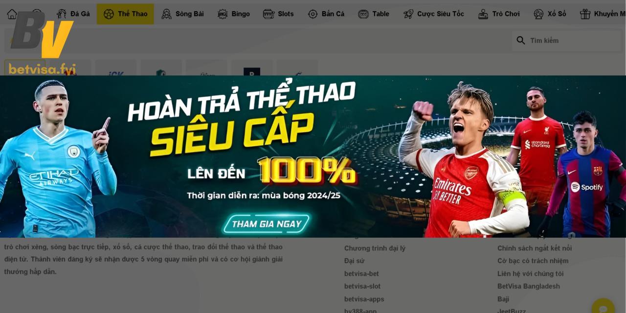 Ảnh chụp màn hình ứng dụng V9BET - Cập nhật thể thao nhanh chóng